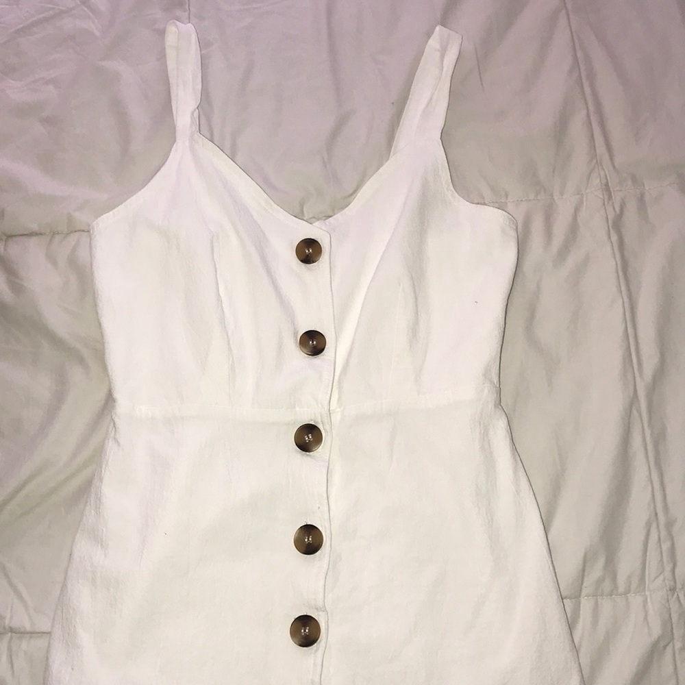White button up pacsun dress